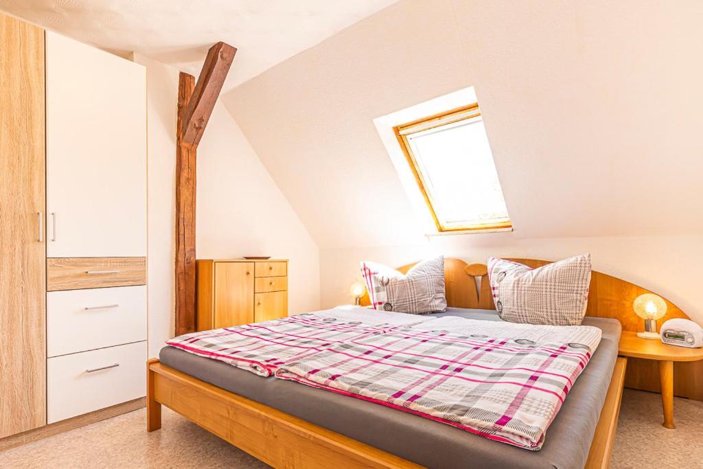 Ferienwohnung Am Walnussbaum Parchtitz Buitenkant foto